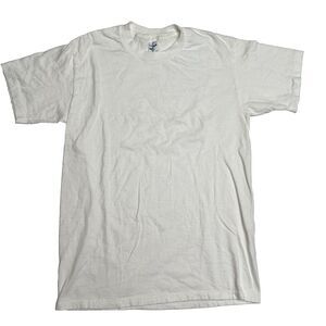 Spring Ford Classic Sportswear 100% Cotton white blank Medium M Shirt